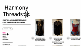 What Harmonythreads.com website looked like in 2018 (5 years ago)