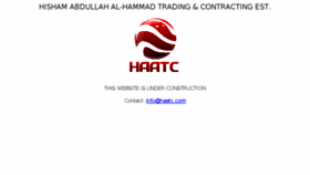 What Haatc.com website looked like in 2018 (5 years ago)