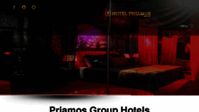 What Hotelpriamos.gr website looked like in 2018 (5 years ago)