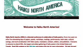What Haikunorthamerica.com website looked like in 2018 (5 years ago)