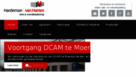 What Hardeman-vanharten.nl website looked like in 2018 (5 years ago)