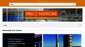 What Helionoticias.es website looked like in 2018 (5 years ago)