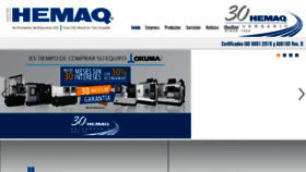 What Hemaq.com website looked like in 2018 (5 years ago)