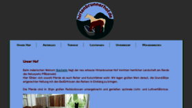 What Hirtenbrunnerhof.de website looked like in 2018 (5 years ago)