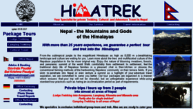 What Himatreknepal.com website looked like in 2018 (5 years ago)