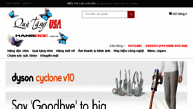 What Hangdoc.com.vn website looked like in 2018 (5 years ago)