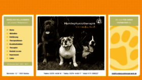 What Hundephysiotherapie-berlin.de website looked like in 2018 (5 years ago)