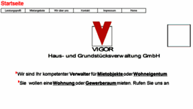 What Hgv-vigor.de website looked like in 2018 (5 years ago)