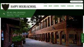 What Happyhoursschool.org website looked like in 2018 (5 years ago)