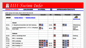 What Hh-swim-info.de website looked like in 2018 (5 years ago)