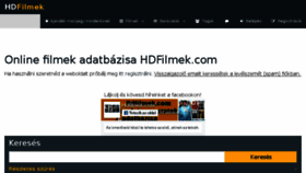 What Hdfilmek.com website looked like in 2018 (5 years ago)