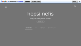 What Hepsinefis.com website looked like in 2018 (5 years ago)