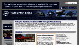 What Helicopterlinks.com website looked like in 2018 (5 years ago)