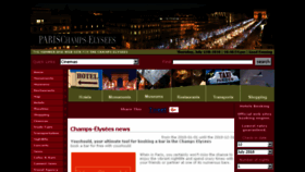 What Hotels-paris-champs-elysees.com website looked like in 2018 (5 years ago)