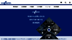 What Hagiwara.co.jp website looked like in 2018 (5 years ago)