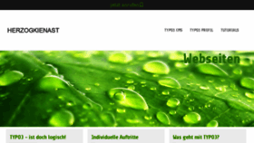What Herzogkienast.de website looked like in 2018 (5 years ago)