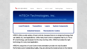 What Hitechtech.com website looked like in 2018 (5 years ago)