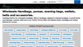 What Handbagfashion.com website looked like in 2018 (5 years ago)