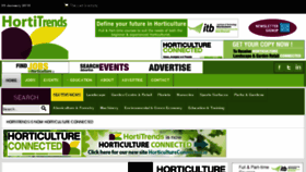 What Hortitrends.com website looked like in 2018 (5 years ago)