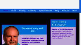 What Healwithbill.com website looked like in 2018 (5 years ago)