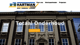 What Hartmantotaalonderhoud.nl website looked like in 2018 (5 years ago)