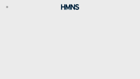 What Hmns.it website looked like in 2018 (5 years ago)