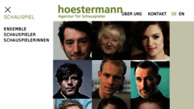 What Hoestermann.de website looked like in 2018 (5 years ago)