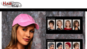 What Hairworld.co.uk website looked like in 2018 (5 years ago)