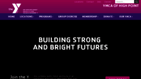 What Hpymca.org website looked like in 2018 (5 years ago)