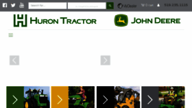 What Hurontractor.com website looked like in 2018 (5 years ago)