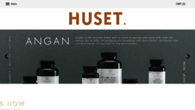 What Huset-shop.com website looked like in 2018 (5 years ago)