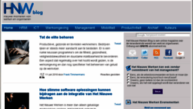 What Hetnieuwewerkenblog.nl website looked like in 2018 (5 years ago)