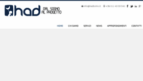 What Hadtorino.it website looked like in 2018 (5 years ago)