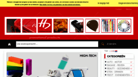 What Hd-com.be website looked like in 2018 (5 years ago)