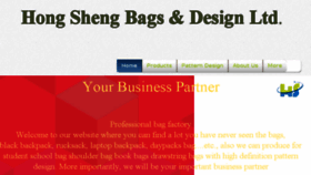 What Hongsheng.com.hk website looked like in 2018 (5 years ago)