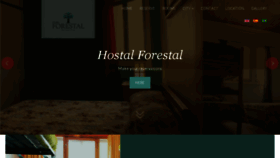 What Hostalforestal.cl website looked like in 2018 (5 years ago)