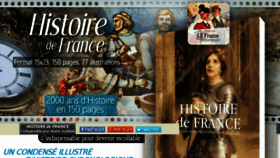 What Histoire-france.org website looked like in 2018 (5 years ago)