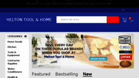 What Heltontoolandhome.com website looked like in 2018 (5 years ago)
