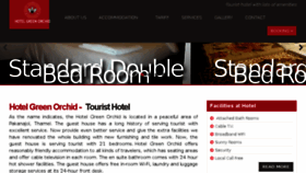 What Hotelgreenorchid.com website looked like in 2018 (5 years ago)