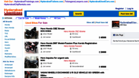 What Hyderabadusedbikes.com website looked like in 2018 (5 years ago)