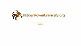 What Hiddenpoweruniversity.com website looked like in 2018 (5 years ago)