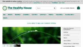 What Healthy-house.co.uk website looked like in 2018 (5 years ago)