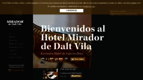 What Hotelmiradoribiza.com website looked like in 2018 (5 years ago)
