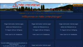 What Hafencam.de website looked like in 2018 (5 years ago)