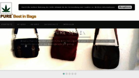 What Hemp-bags.com website looked like in 2018 (5 years ago)