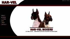 What Harvelboxers.com website looked like in 2018 (6 years ago)