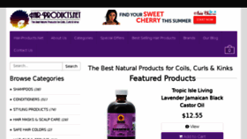 What Hair-products.net website looked like in 2018 (5 years ago)