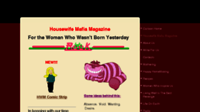 What Housewifemafia.com website looked like in 2018 (5 years ago)