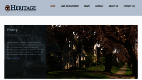 What Heritagemaryland.com website looked like in 2018 (5 years ago)