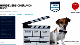 What Hundeversicherung-blog.de website looked like in 2018 (5 years ago)